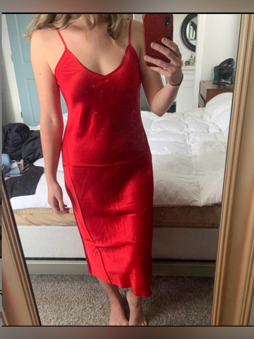 Quince 100% Washable Silk Slip Dress